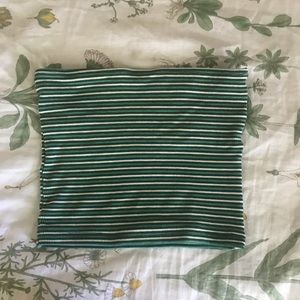 Brandy striped tube top